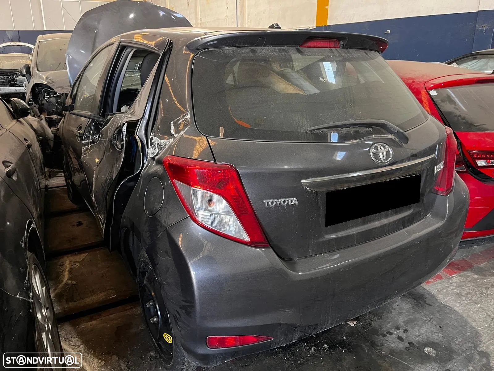 Toyota Yaris 1.4D de 2013 para peças - 1