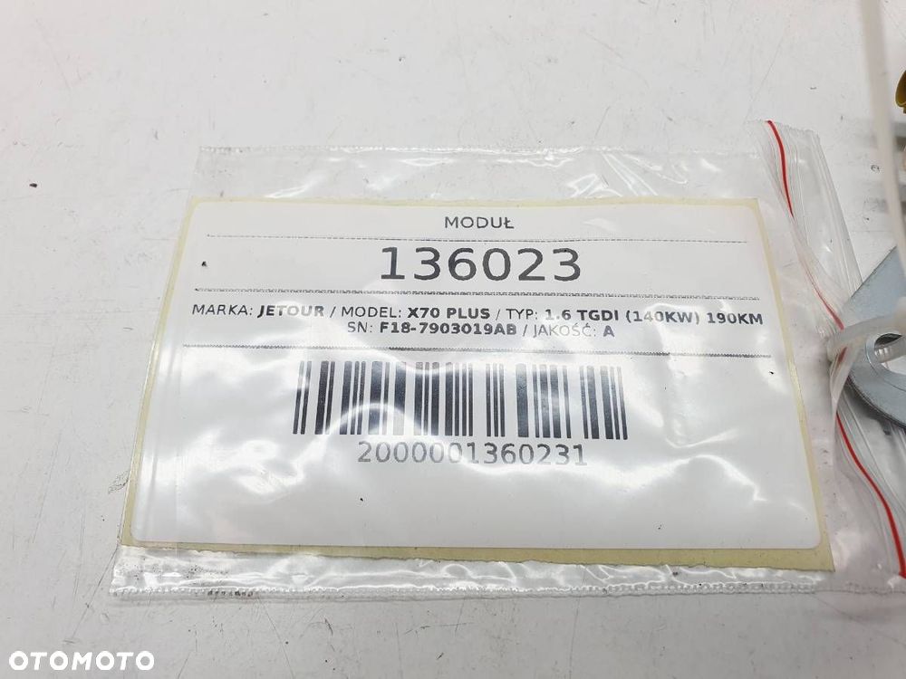 WZMACNIACZ ANTENOWY MODUŁ DAB JETOUR X70 PLUS JETOUR X70 PLUS F18-7903019AB - 5