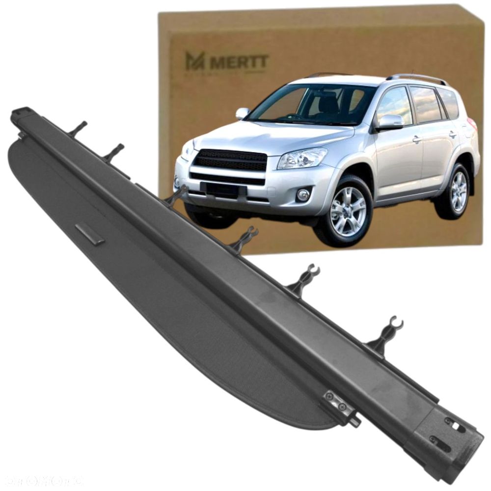 ROLETA BAGAŻNIKA czarny kolor Toyota RAV4 RAV 4 III 2006-2013 - 1