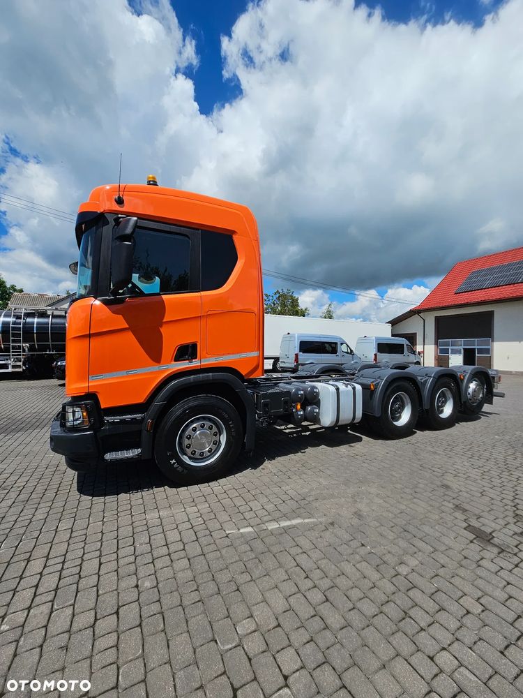 Scania R500 XT 8X4 RAMA DO ZABUDOWY OŚ PODN.I SKRĘTNA! - 15