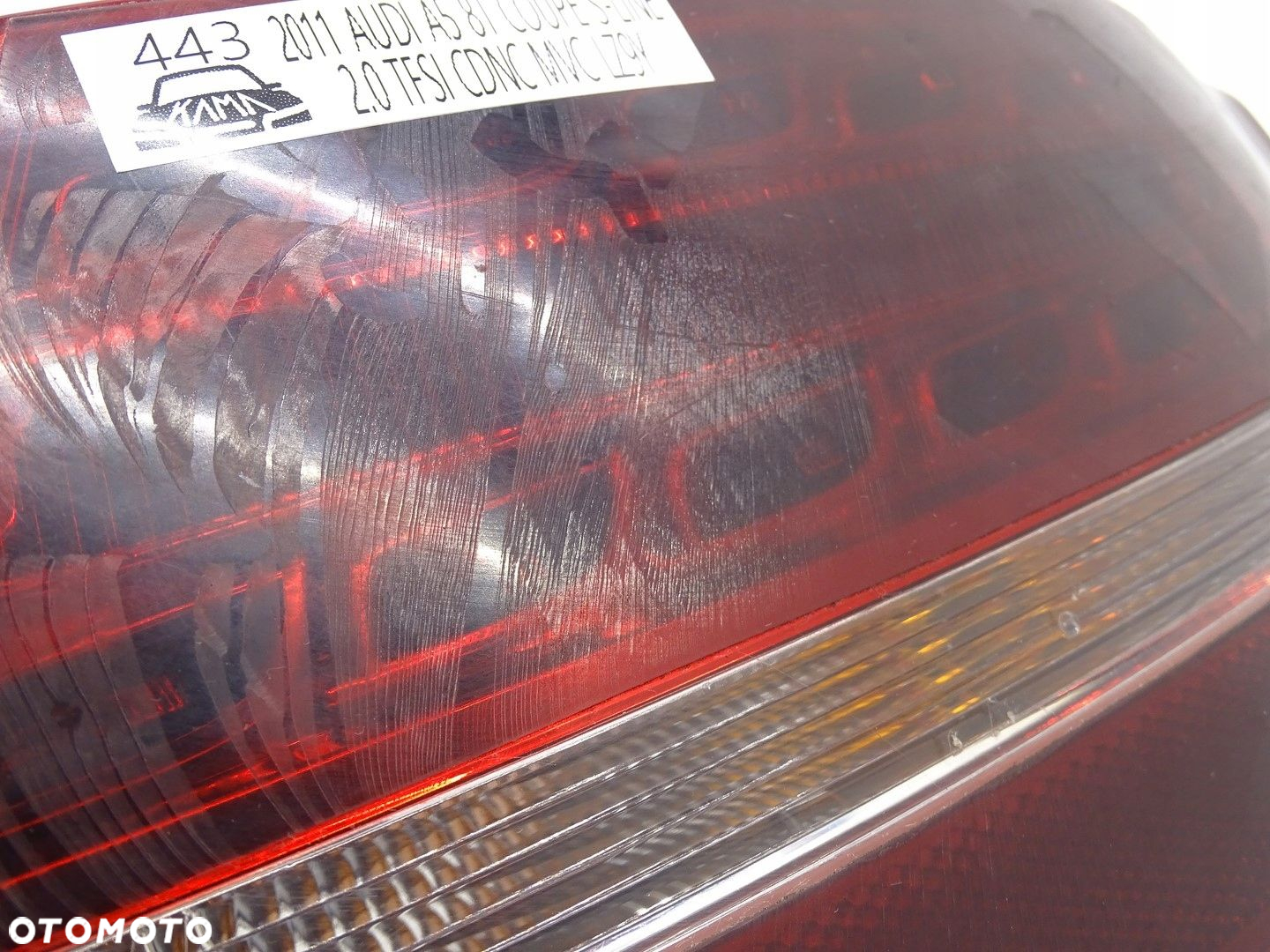 LAMPA LED PRAWY TYŁ PRAWA TYLNA AUDI A5 8T COUPE 8T0945096D - 4