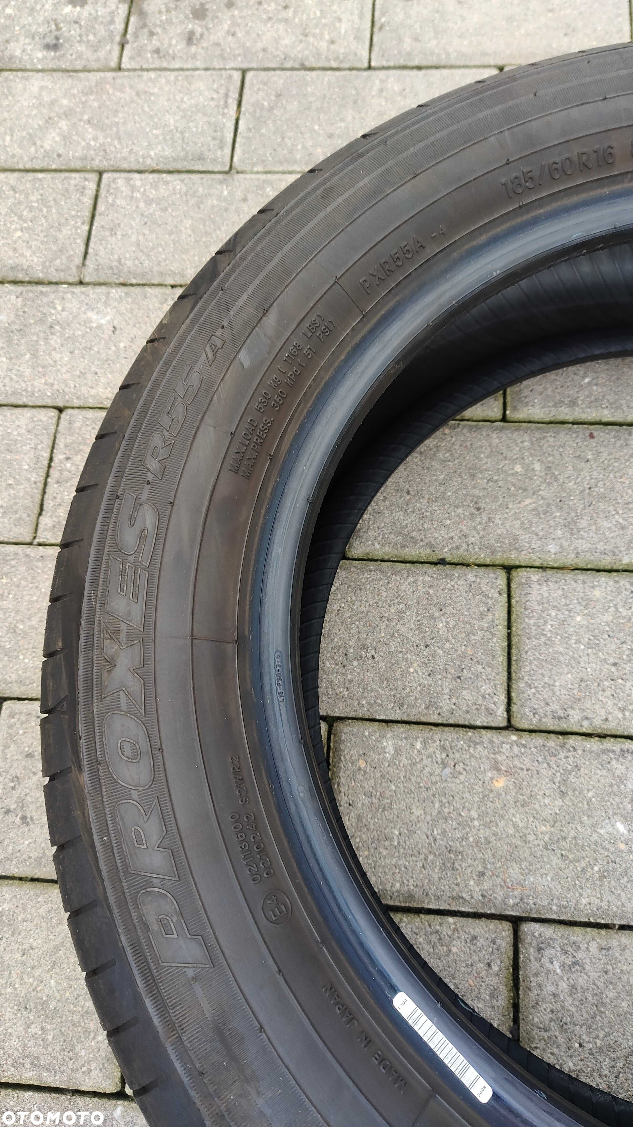 Opony Letnie 185/60/16 Toyo 4szt 2024r Demo Jak Nowe - 6