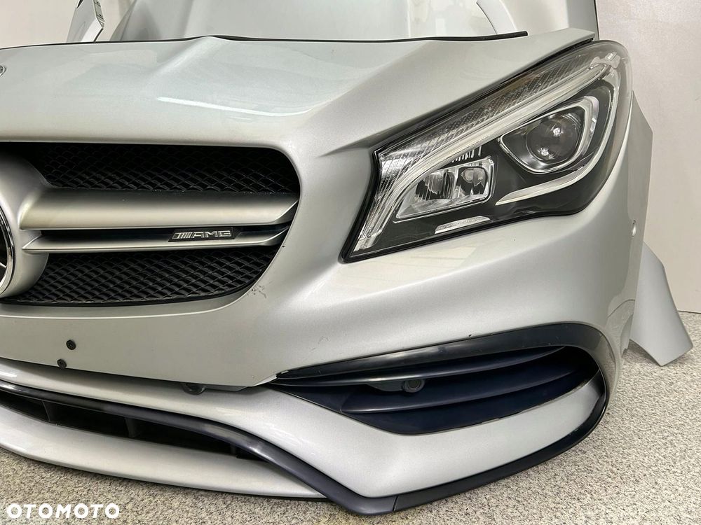 MERCEDES CLA W117 45 AMG PRZÓD ZDERZAK LAMPY MASKA BŁOTNIKI CHŁODNICE 761 - 5