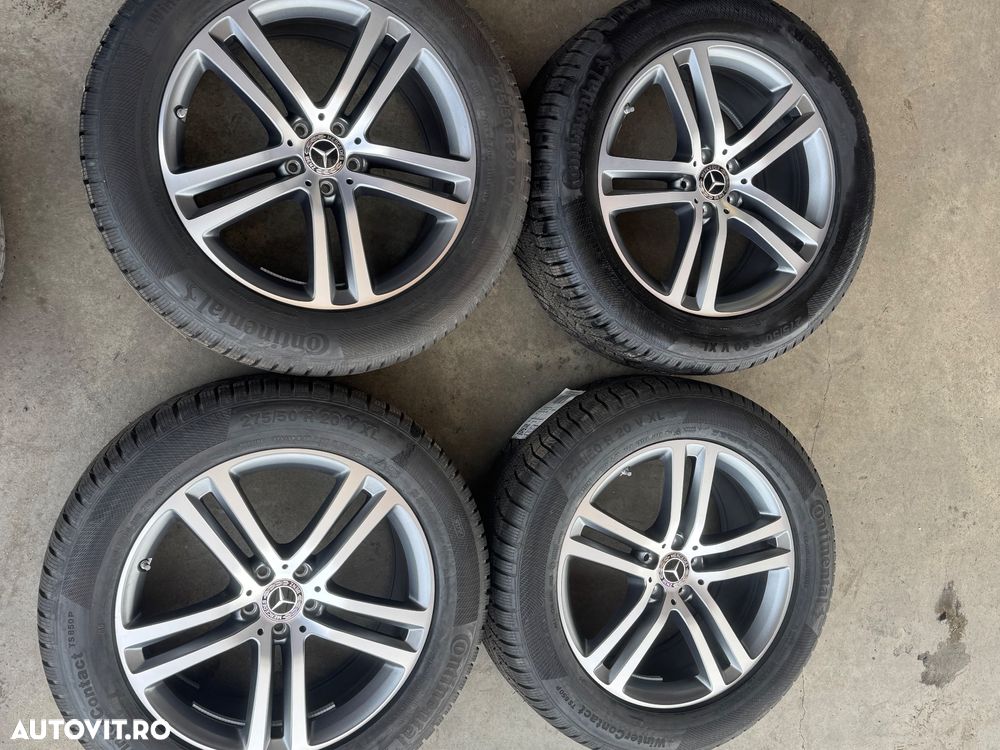 Vând jante originale Mercedes Gle w167 pe 20” noi cu anvelope noi de iarnă - 2