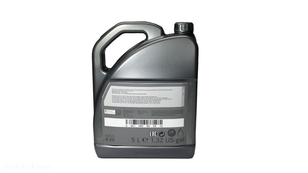 MERCEDES Olej przekladniowy 724.0 7G-DTC 5 litr ORYGINAL 236.21 - 3