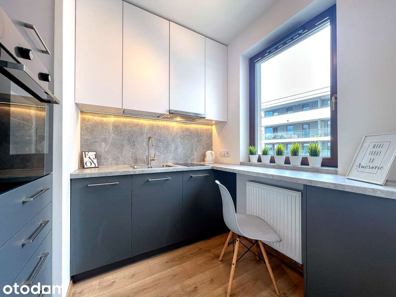 Nowoczesne ciche M1, duży BALKON, Arkadia, tramwaj metro PET FRIENDLY