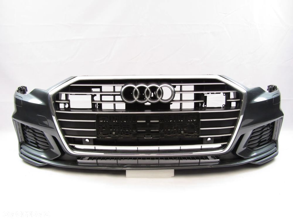 Zderzak przedni Audi A6 C8 S Line 18 - 23 Sprysk. / Pdc-6 lakier LZ7S - 6