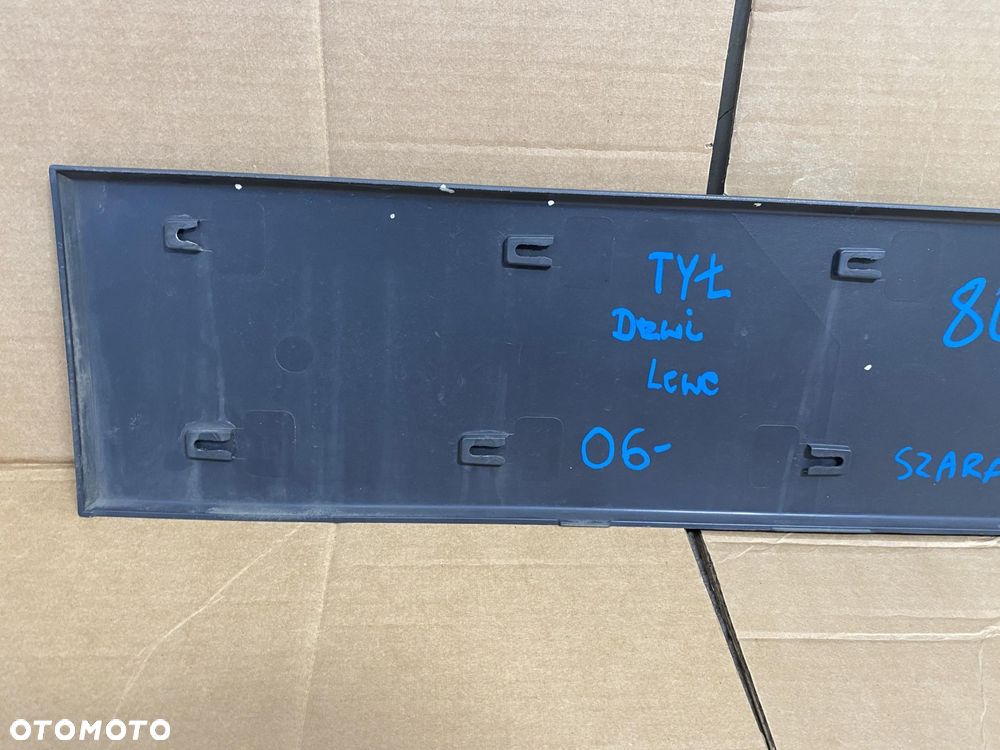 DUCATO BOXER JUMPER 06- LISTWA LEWA TYLNA DRZWI TYŁ LEWY SZARA ORYGINAŁ - 5