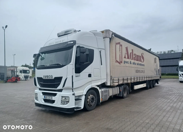 Iveco STRALIS 460 HI-WAY, Wielton NS-3, Moffett M4