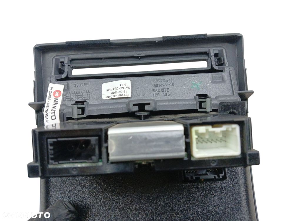 PANEL STEROWANIA RADIA KLIMATYZACJI VOLVO C30 LIFT (2010-2012) 1.6 16V 100KM 1281495 - 9