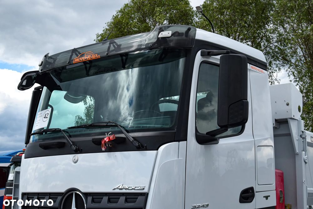 Mercedes-Benz AROCS 3243 / 8x4 / EURO 6 / WYWROTKA / MELLER KIPPER / HYDROBURTA / AUTOMAT / SERWISOWANY / SPROWADZONY - 10