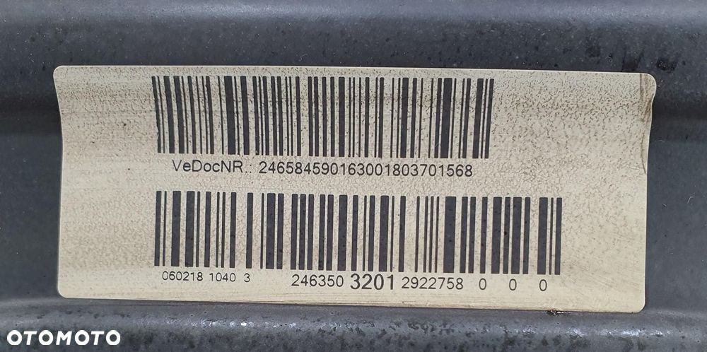ZAWIESZENIE BELKA OŚ TYŁ SANKI WÓZEK MERCEDES W246 A2463503201 - 7