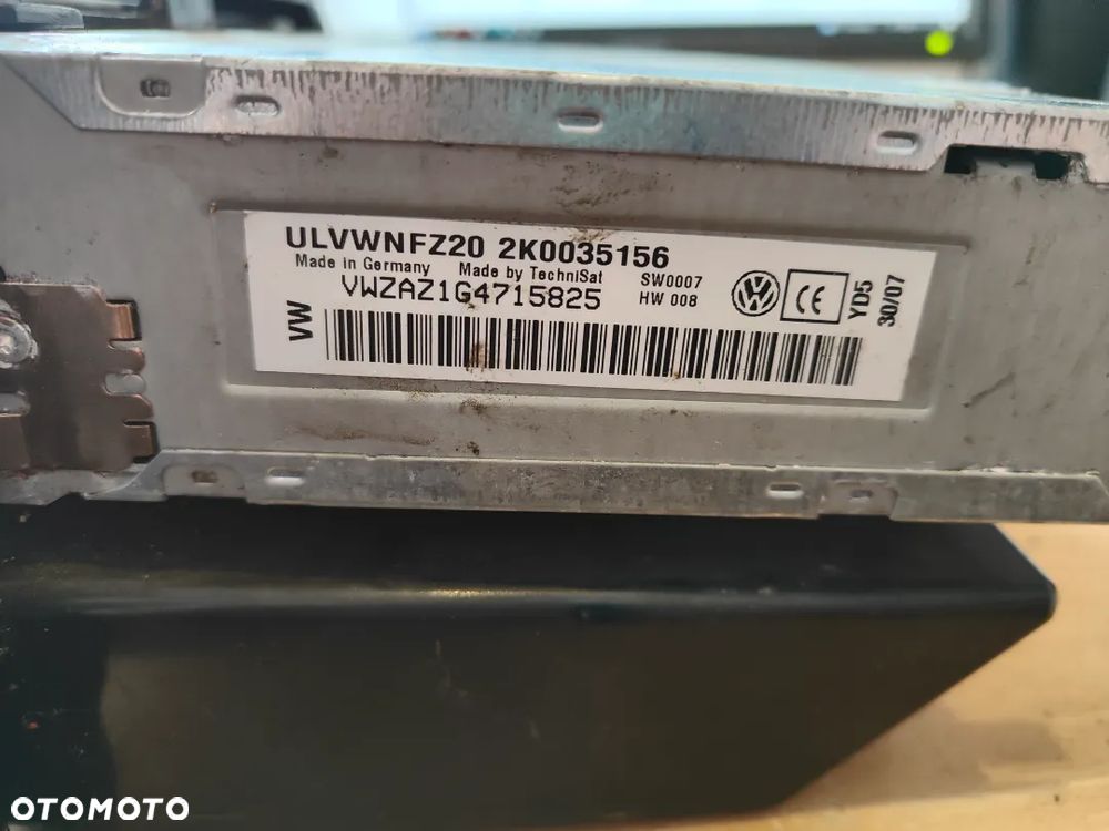 Radio fabryczne Volkswagen Caddy III 2K0035156 - 9