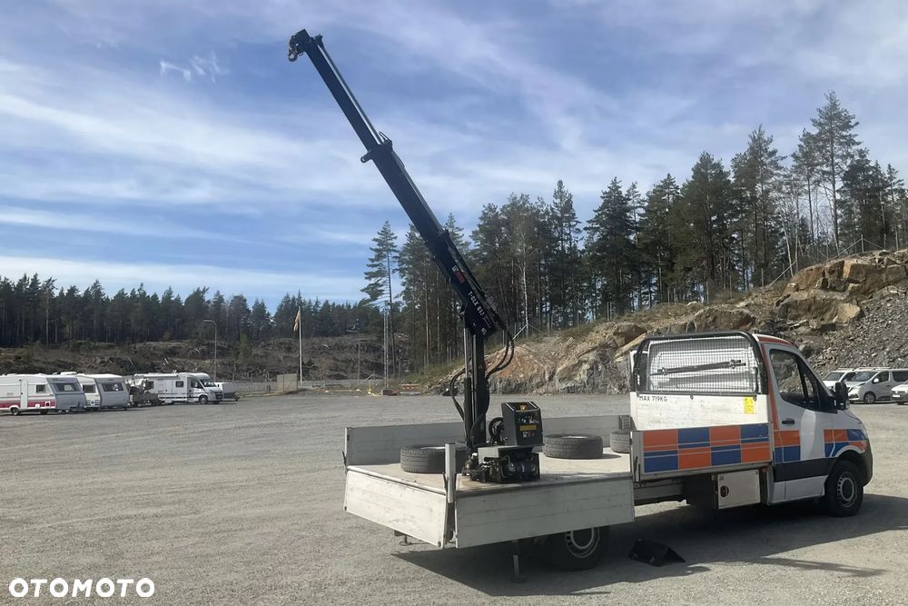 Mercedes-Benz Sprinter 316 CDi 7G Tronic Plus / AUTOMAT / SKRZYNIA / HDS HIAB 1T / 1 WŁ / SERWISOWANY / ORYGINALNY PRZEBIEG / BEZWYPADKOWY / W PEŁNI SPRAWNY / MOŻLIWOŚĆ TRANSPORTU / - 14