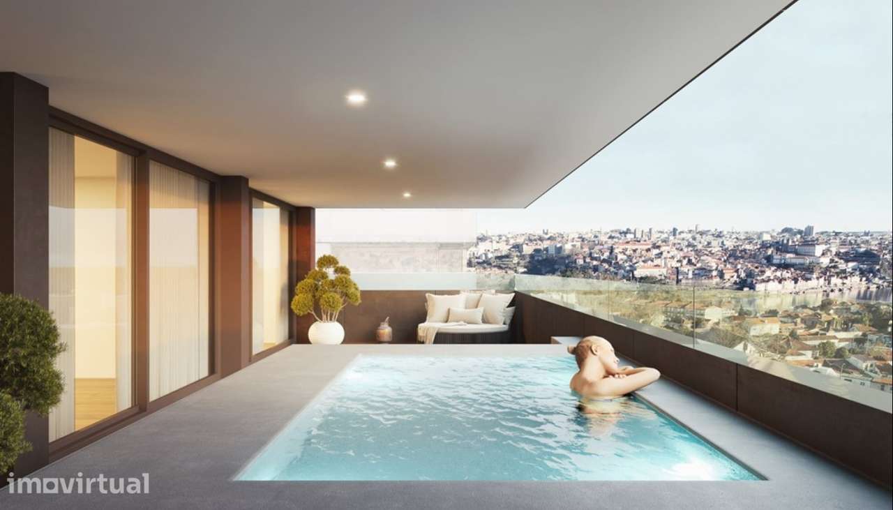 Apartamento T2 novo com piscina e vistas de rio em Vila Nova de Gaia - Grande imagem: 3/25