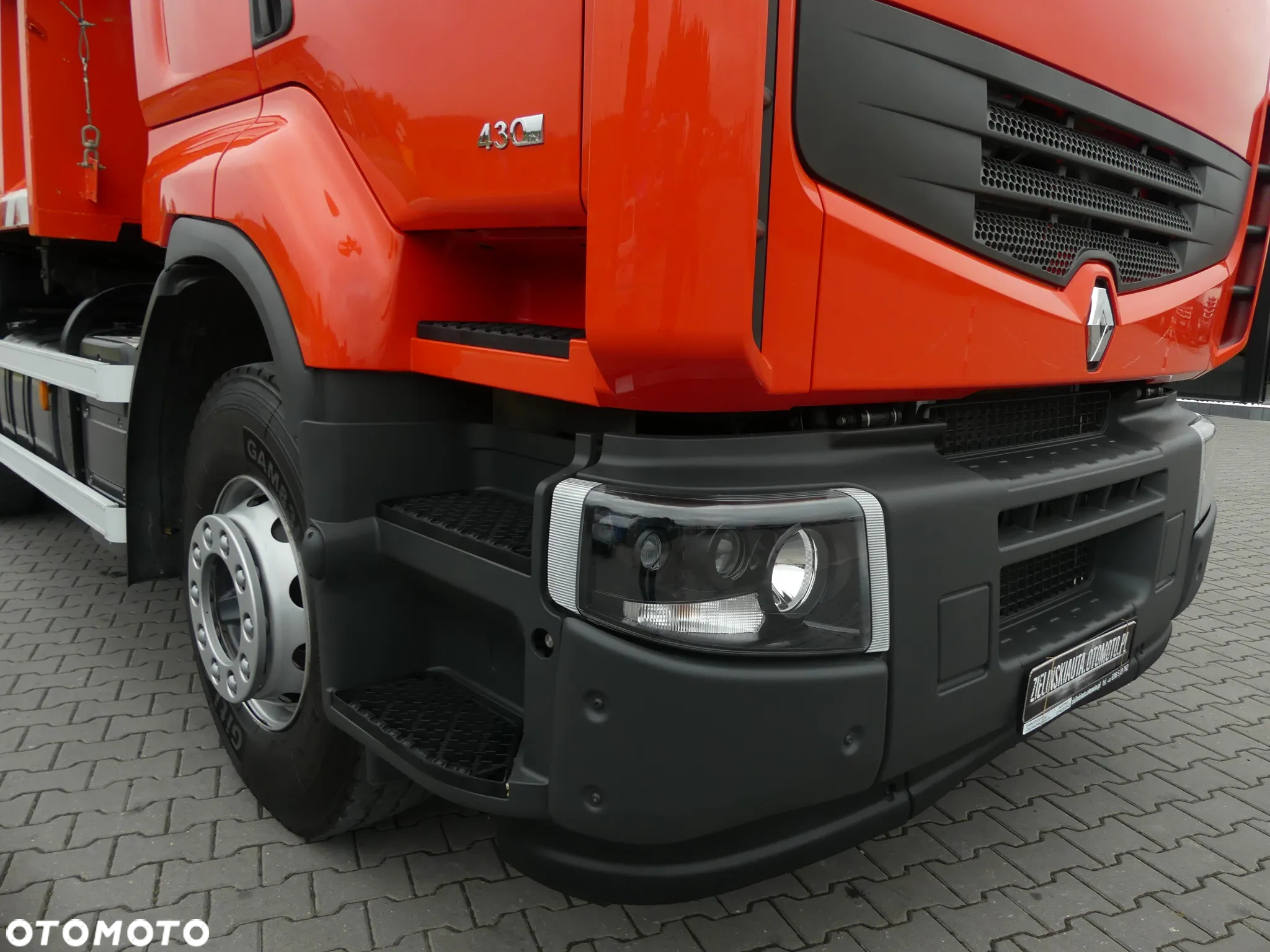 Renault LANDER 430DXI / 6x4 / WYWROTKA 2-str / HYDROBURTA / RETARDER / - 12