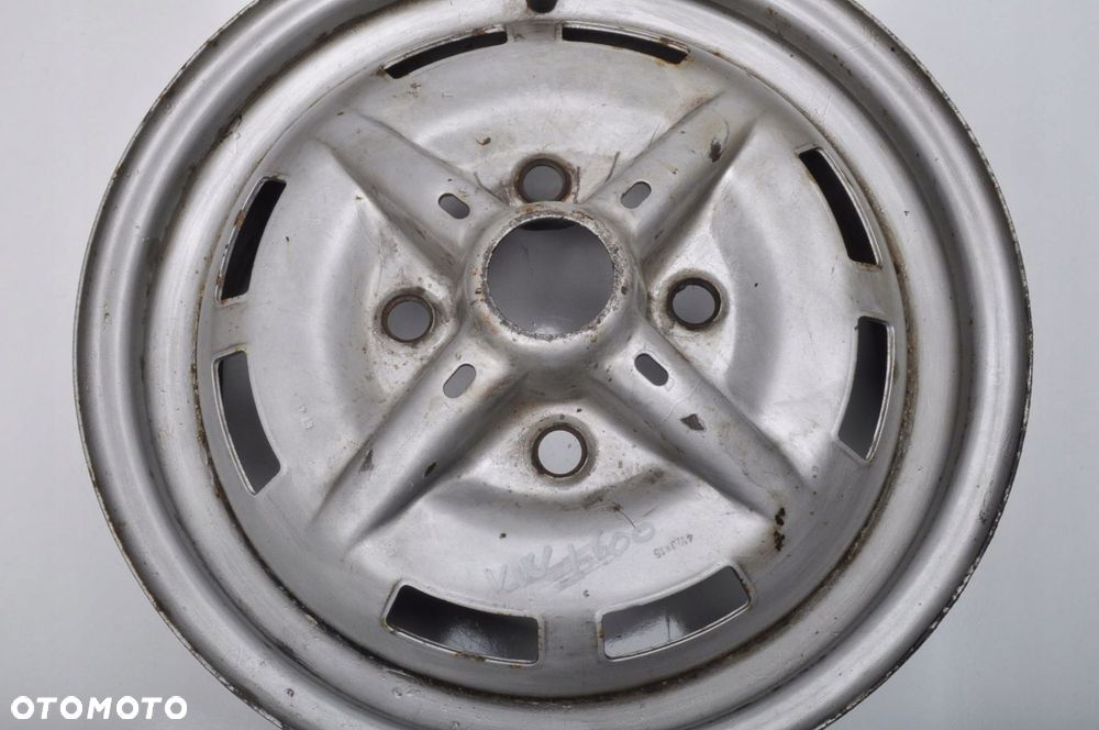 VOLKSWAGEN BEETLE 1300 FELGA STALOWA GARBUS  R15" 4.5J 4X130 - 3