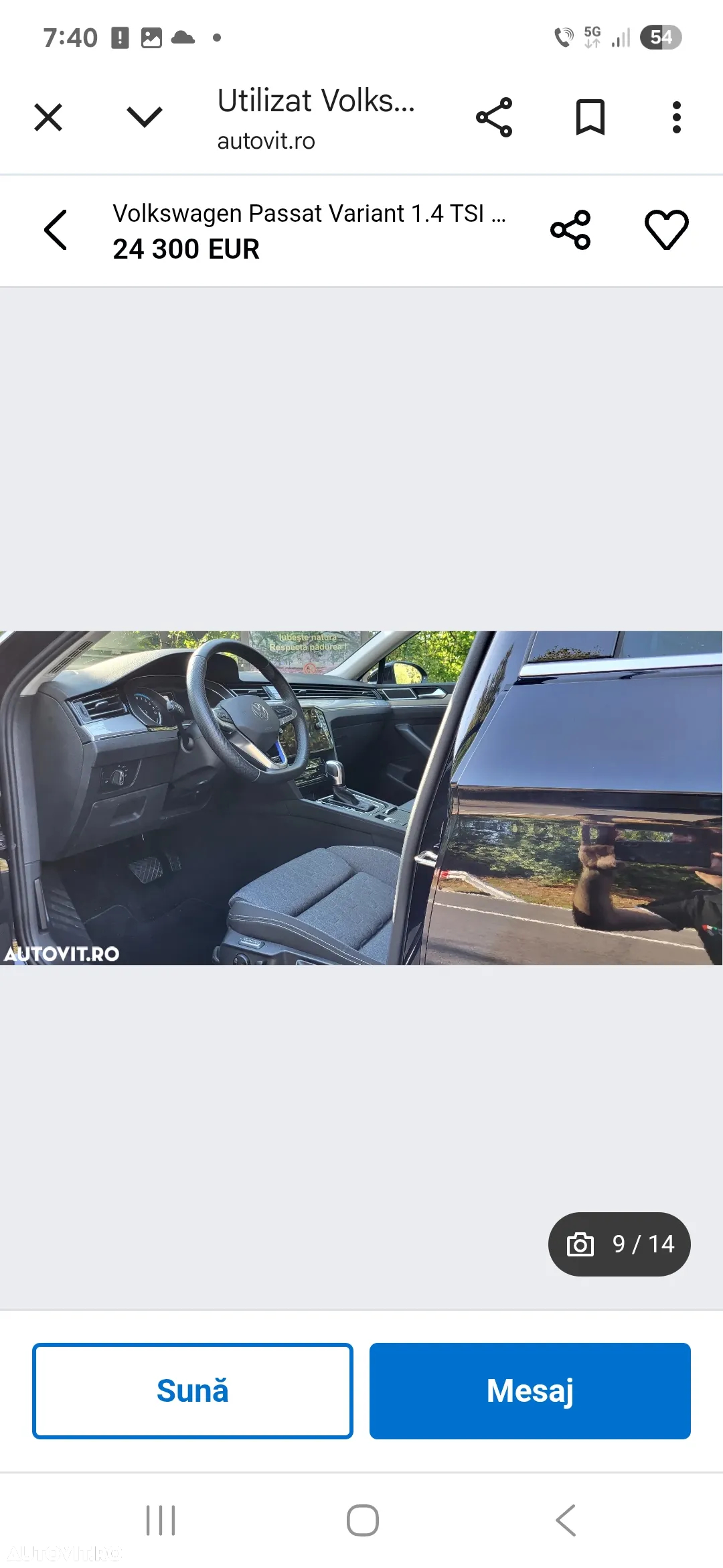 Volkswagen Passat Variant 1.4 TSI Plug-In-Hybrid DSG GTE - 8