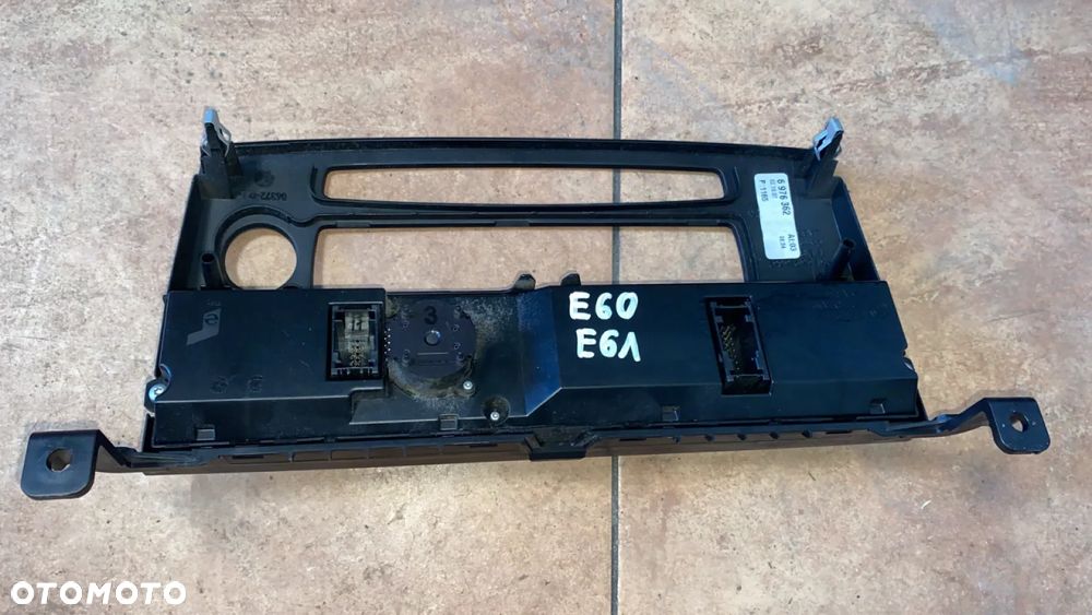 BMW E60 E61 STEROWANIE KLIMATYZACJI 6976362 - 2