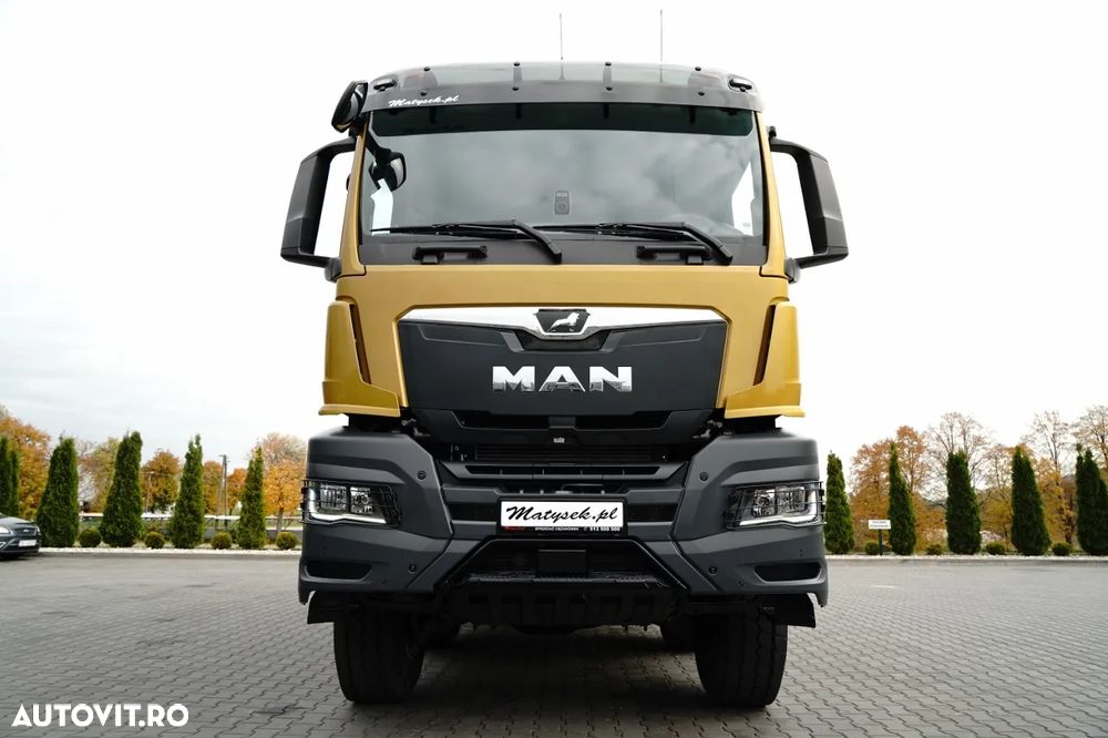 MAN TGS 41.480 / 8X6 / BASCULATOR / S1 - BASCULATOR SPATE / AUTOMAT / NOU-NOUȚ / DISPONIBIL IMEDIAT / ECHIPAMENTE BOGATE / AUR METALIZAT / - 12