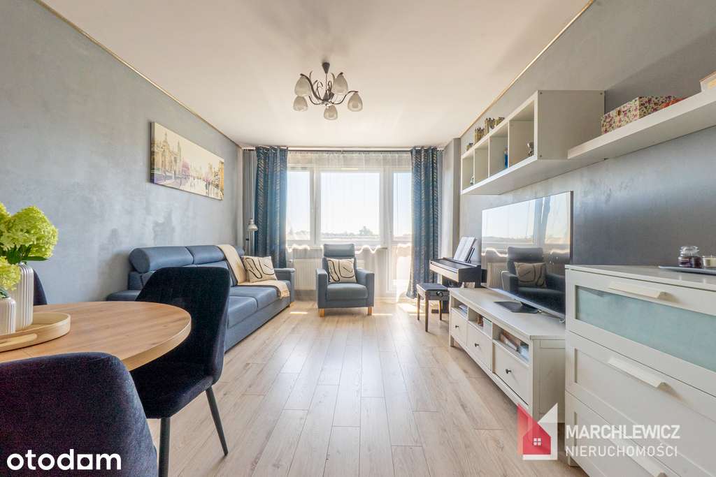 3 oddzielne pokoje 64,65m² | Loggia | Legionów
