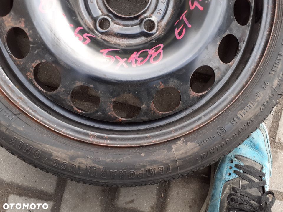 # DOJAZDÓWKA KOŁO DOJAZDOWE ZAPAS ZAPASÓWKA VOLVO 5X108 - 3