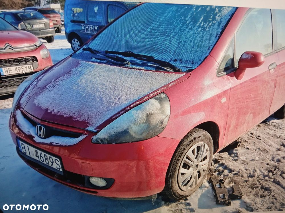 honda jazz maska zderzak lampa grill błotnik drzwi zbiornik paliwa szyba lusterko klamka klapa - 3