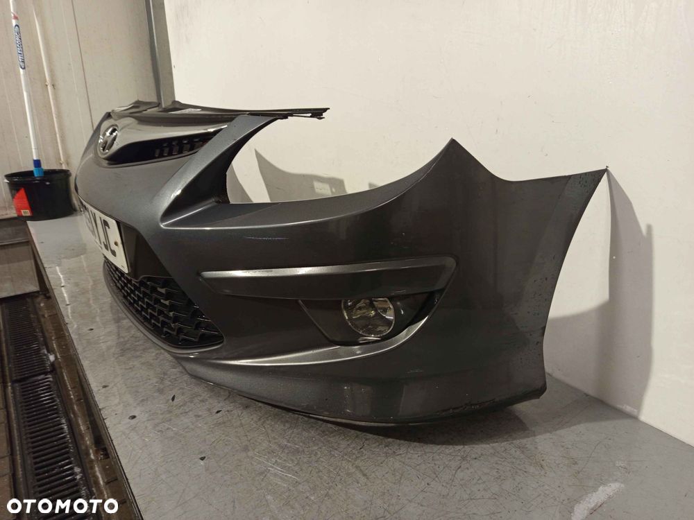 + ZDERZAK PRZÓD PRZEDNI HYUNDAI I30 DRUGI LIFT 2 FL 9A SZARY GRAFITOWY HALOGENY - 2