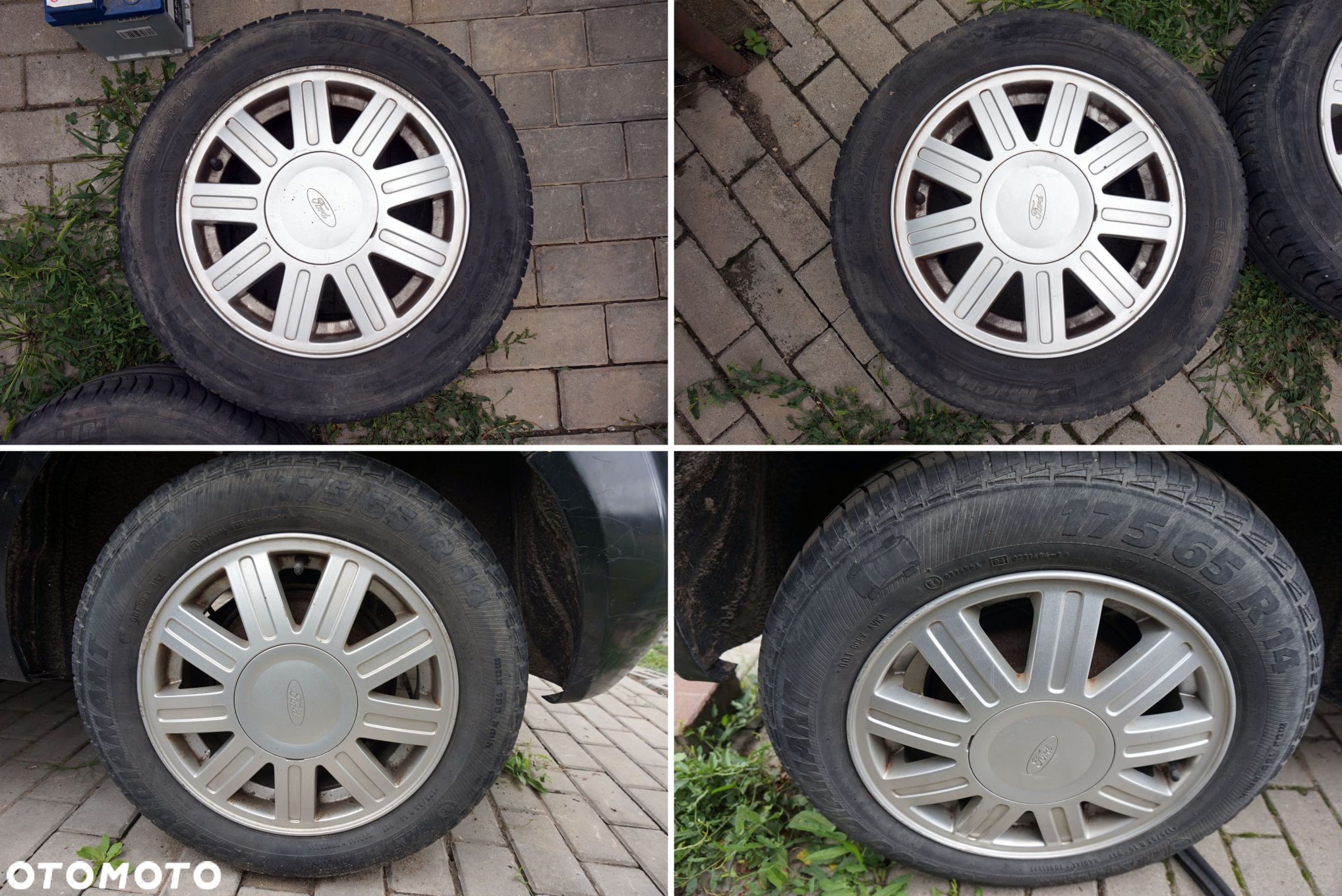 KOŁA FELGI ALUFELGI FIESTA V MK5 14 4X108 14 4x108 14 4X108 FORD 2002-2008 - 1