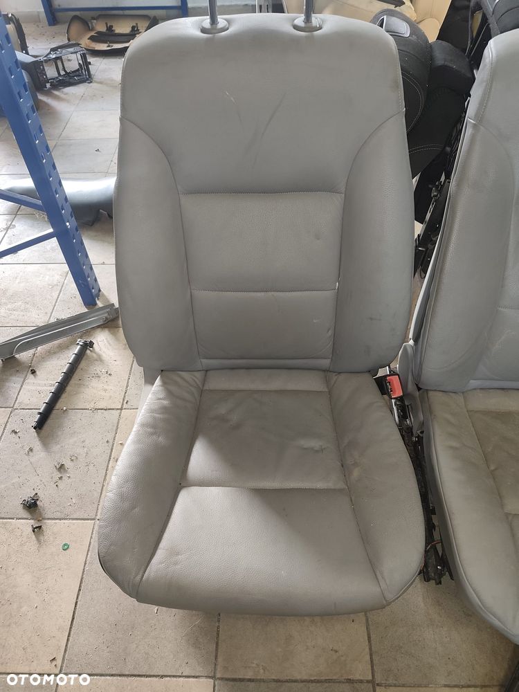 BMW 5 E60 03-07r FOTELE KANAPA SKÓRA BOCZKI EUROPA - 3