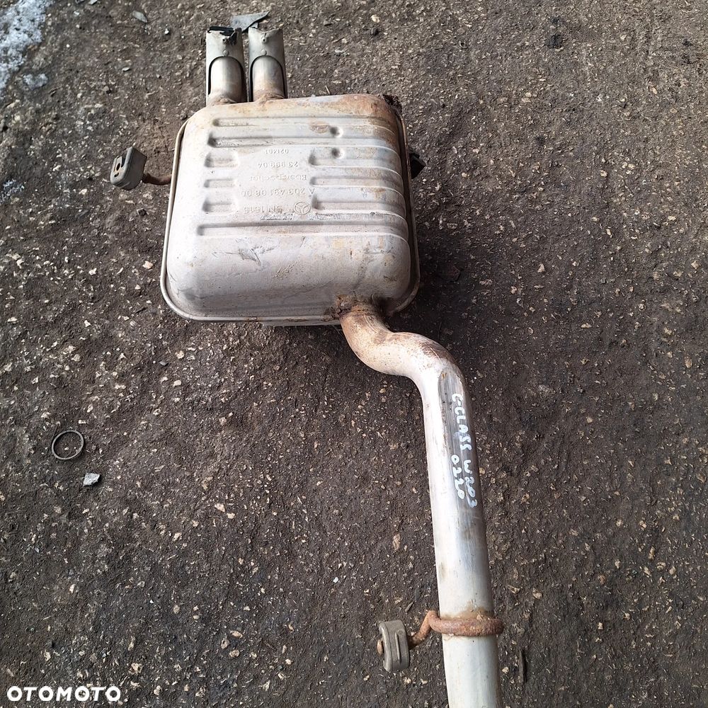 TLUMIK WYDECH MERCEDES W203 COUPE - 1