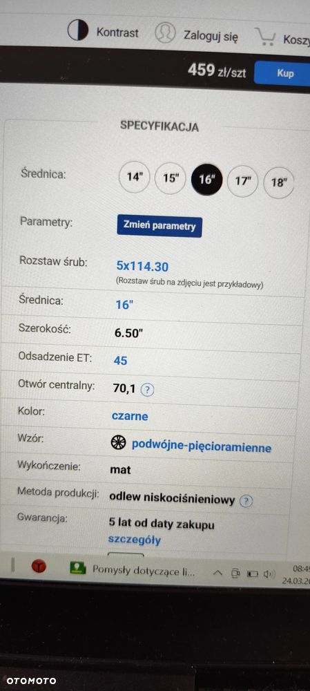 Sprzedam koła na alufelgach - 2