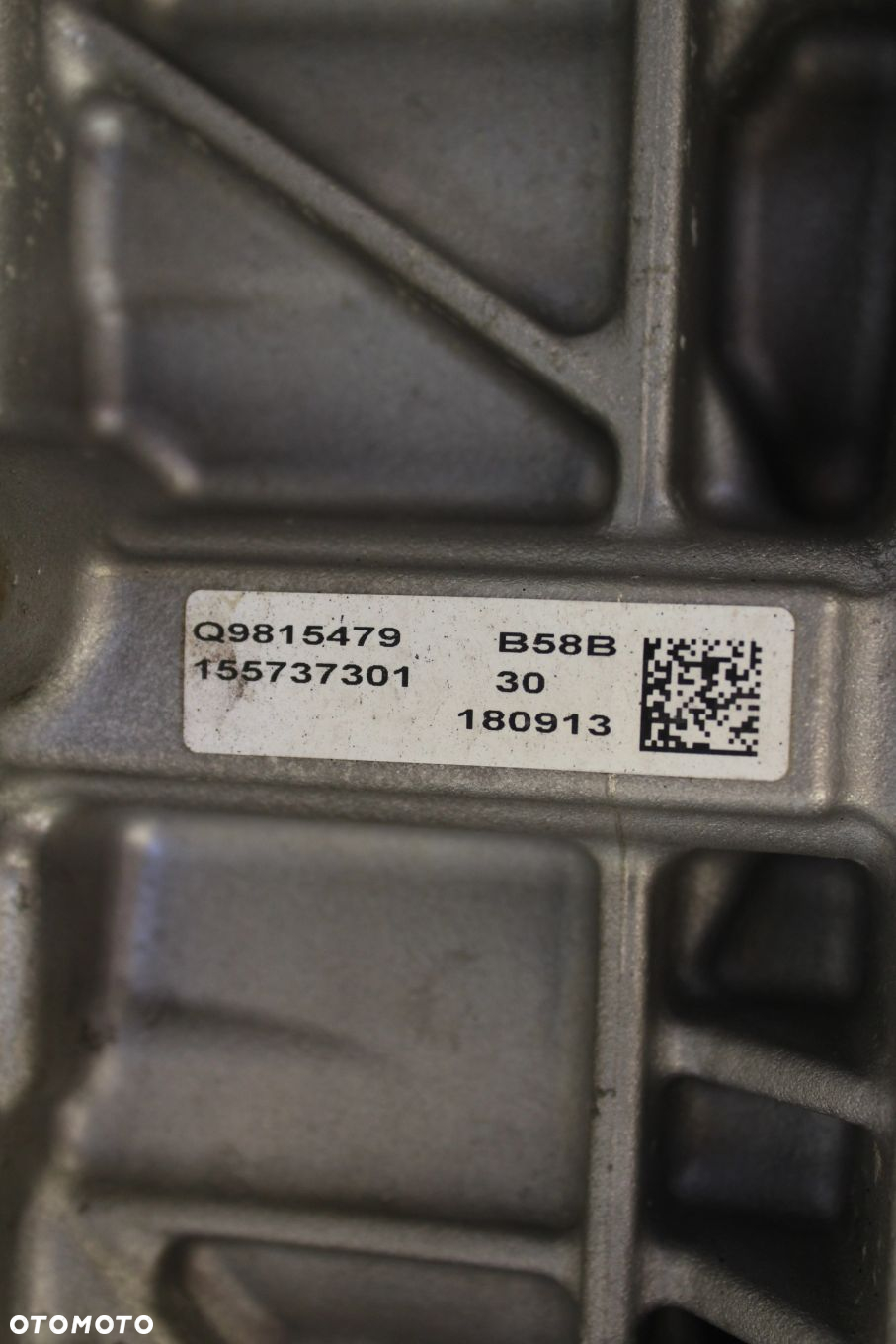 BMW 4 F32 blok silnika 3.0i 8602094 kod B58M - 3
