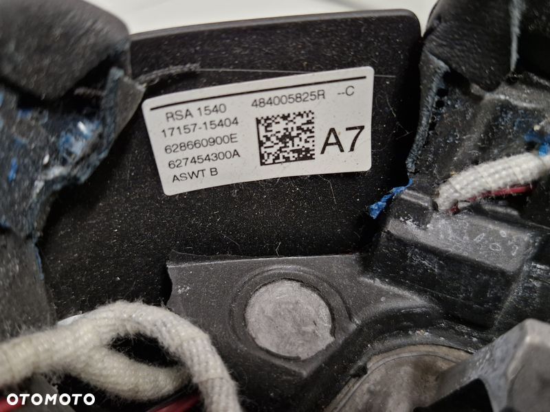 RENAULT KADJAR MEGANE SCENIC 4 IV KIEROWNICA SKÓRA MULTIFUNKCJA 484005825R - 7