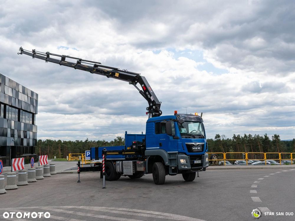 MAN TGS 18.460 4x4 HIAB 322 E-6 HIPRO HDS Żuraw - 2