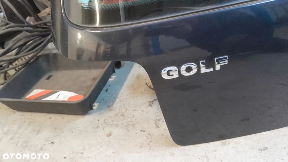 VW GOLF IV KLAPA BAGAŻNIKA TYLNA TYŁ KOMPLETNA LC9Z nr. 70/6 - 5