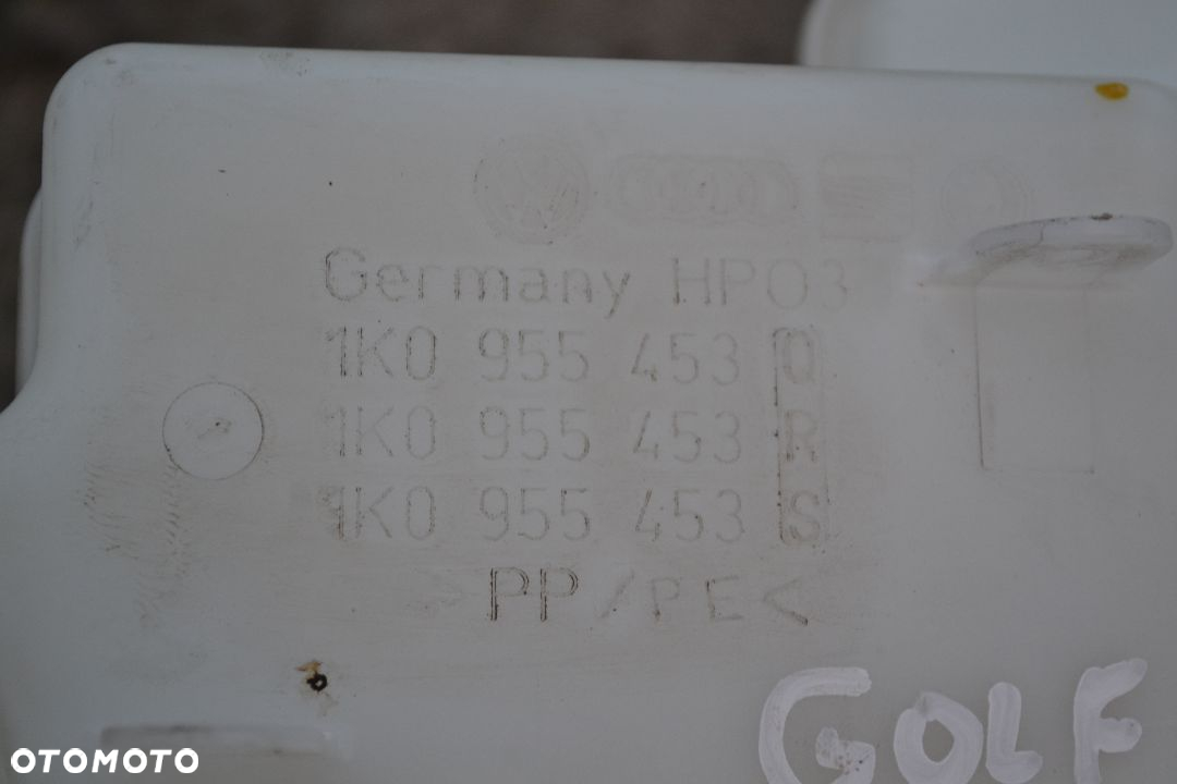 VW AUDI SEAT SKODA ZBIORNICZEK PŁYNU SPRYSKIWACZY 1K0955453Q 1K0955453R 1K0955453S - 2