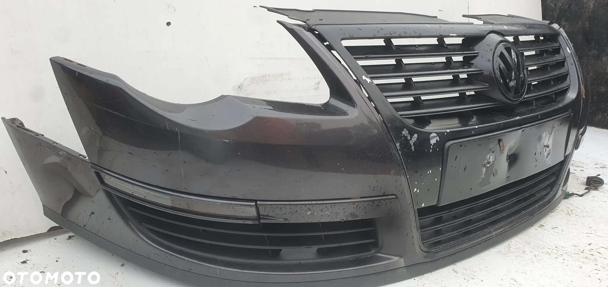 VW PASSAT B6 ZDERZAK PRZEDNI PRZÓD KOMPLETNY - 2