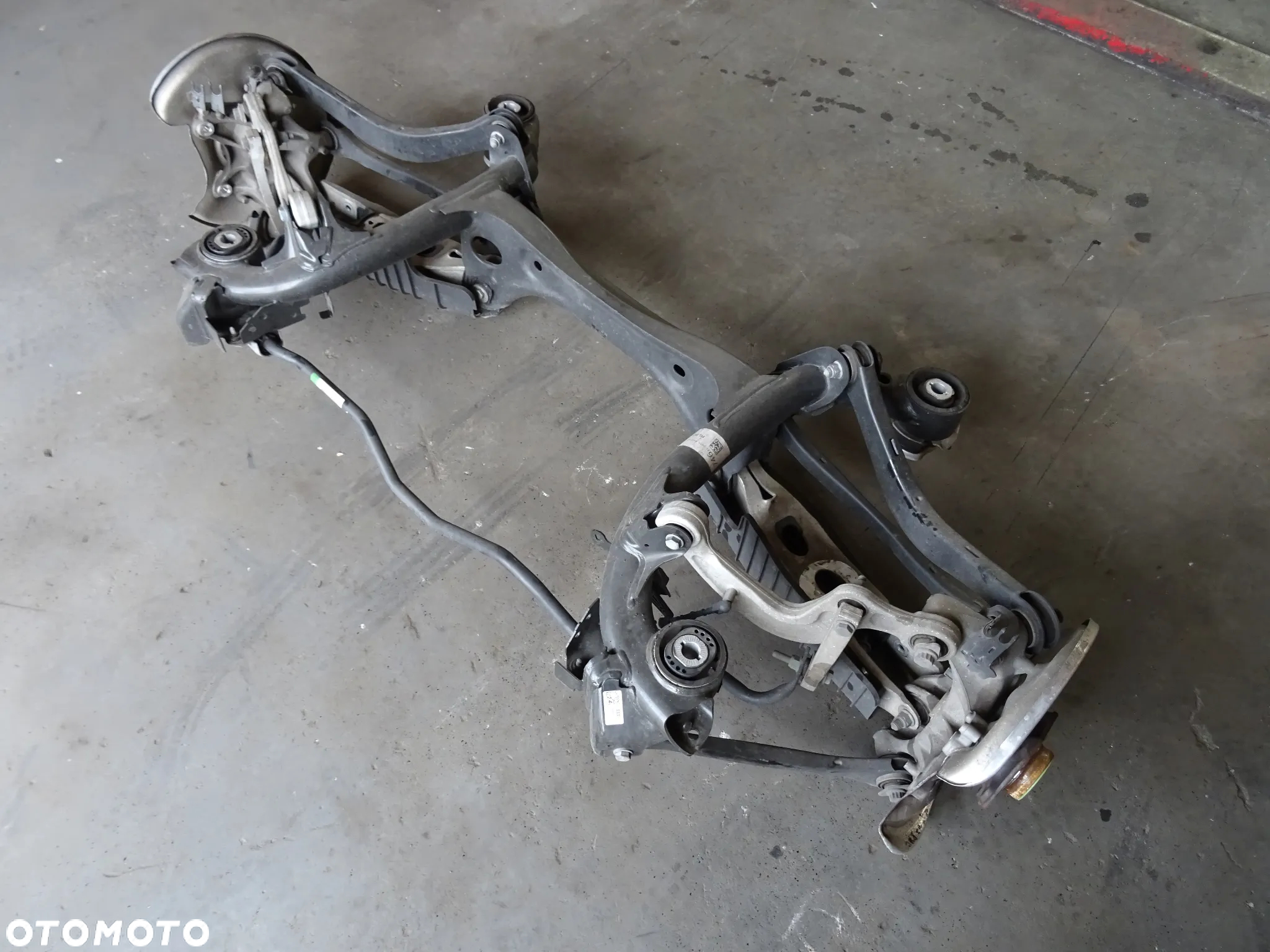 8W0505235AN wozek belka sanki tyl Audi A4 B9 8W LIFT czesci - 3
