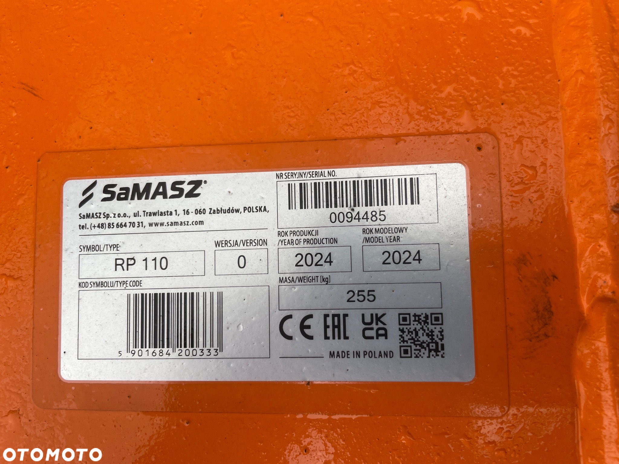 SaMasz KWT651EP+głowica kosząca 120cm - 12