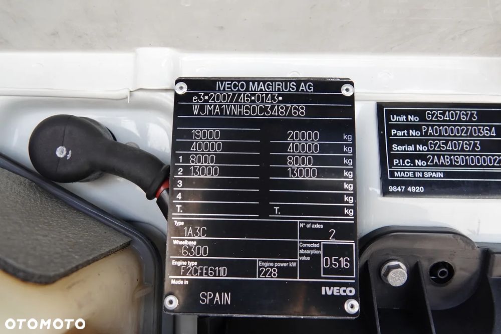 Iveco STRALIS 310 / SKRZYNIOWY- 8 M / 4x2 / EURO 6 - 36