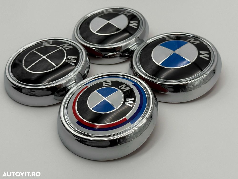 Emblema Compatibila BMW F26 spate negru cu suport - 5
