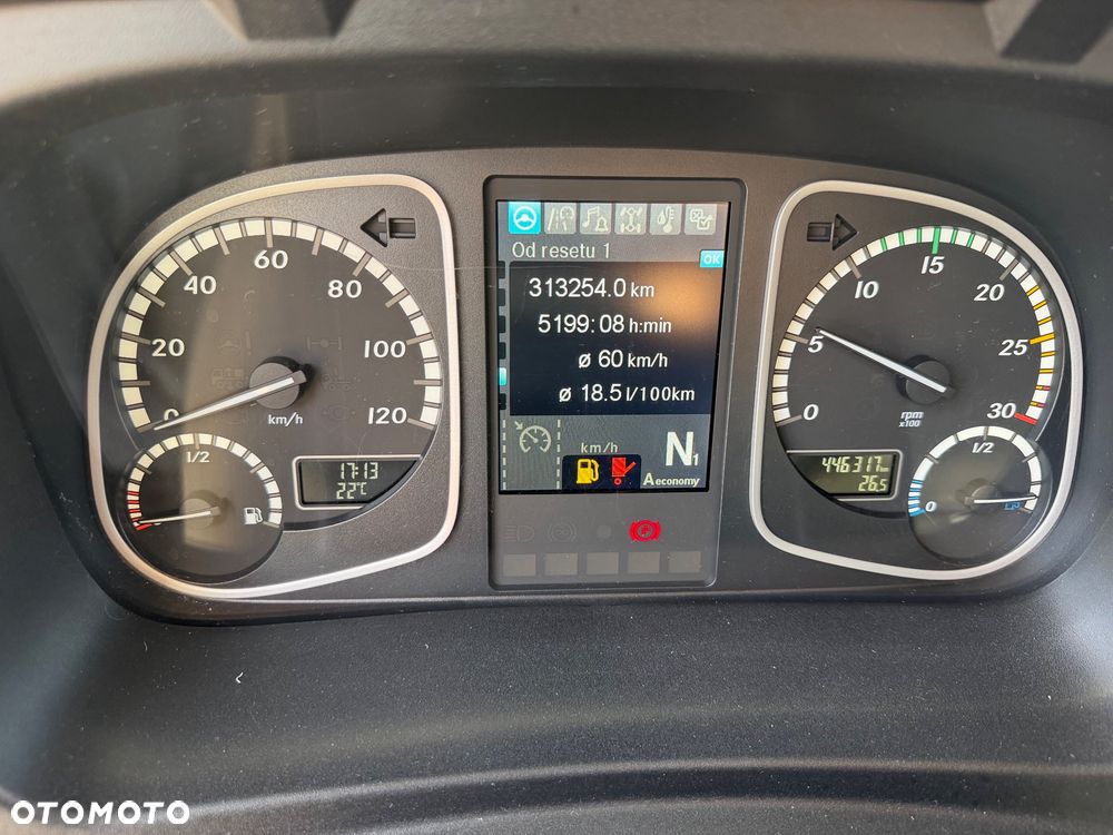 Mercedes-Benz ATEGO 1527 CHŁODNIA 7.53m WINDA 2T - 27