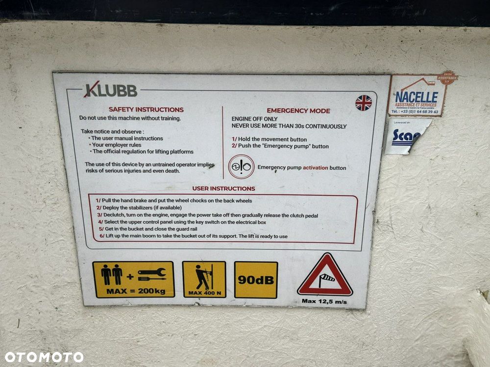 Mercedes-Benz Sprinter Zwyżka Podnośnik Koszowy KLUBB K42P UDT WUMAG GSR - 24