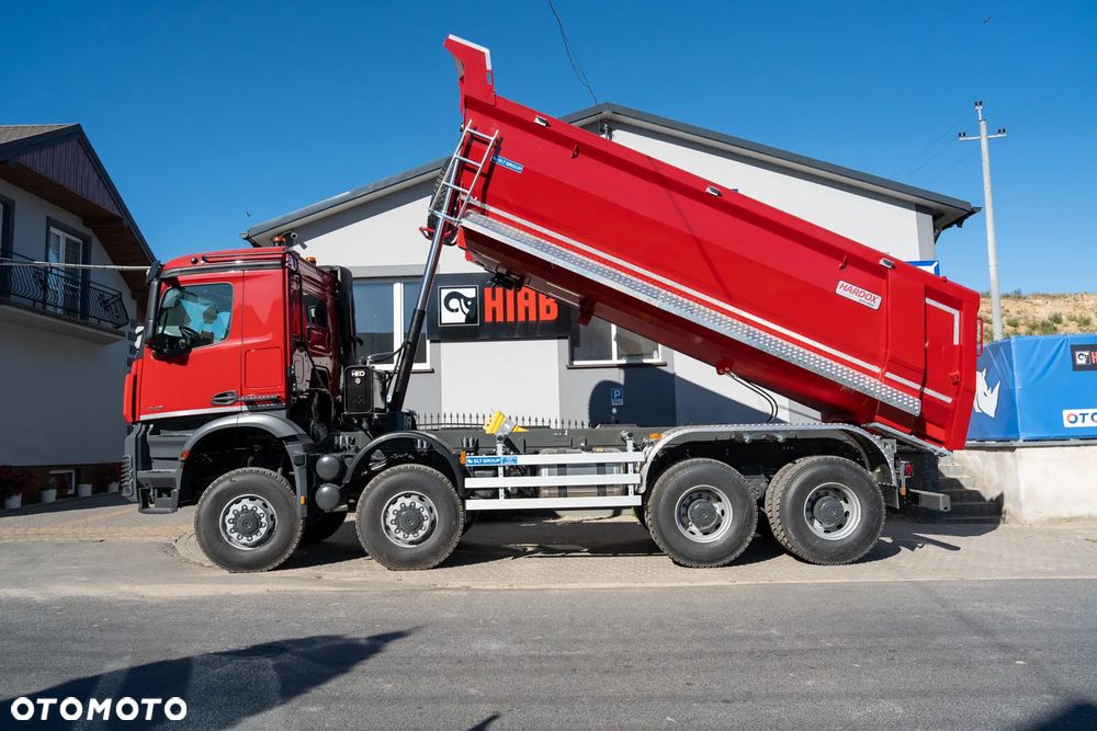 Mercedes-Benz Arocs 4148 AK 8x8 wywrotka tylnozsyp rynna KHKIPPER MEILLER - 4