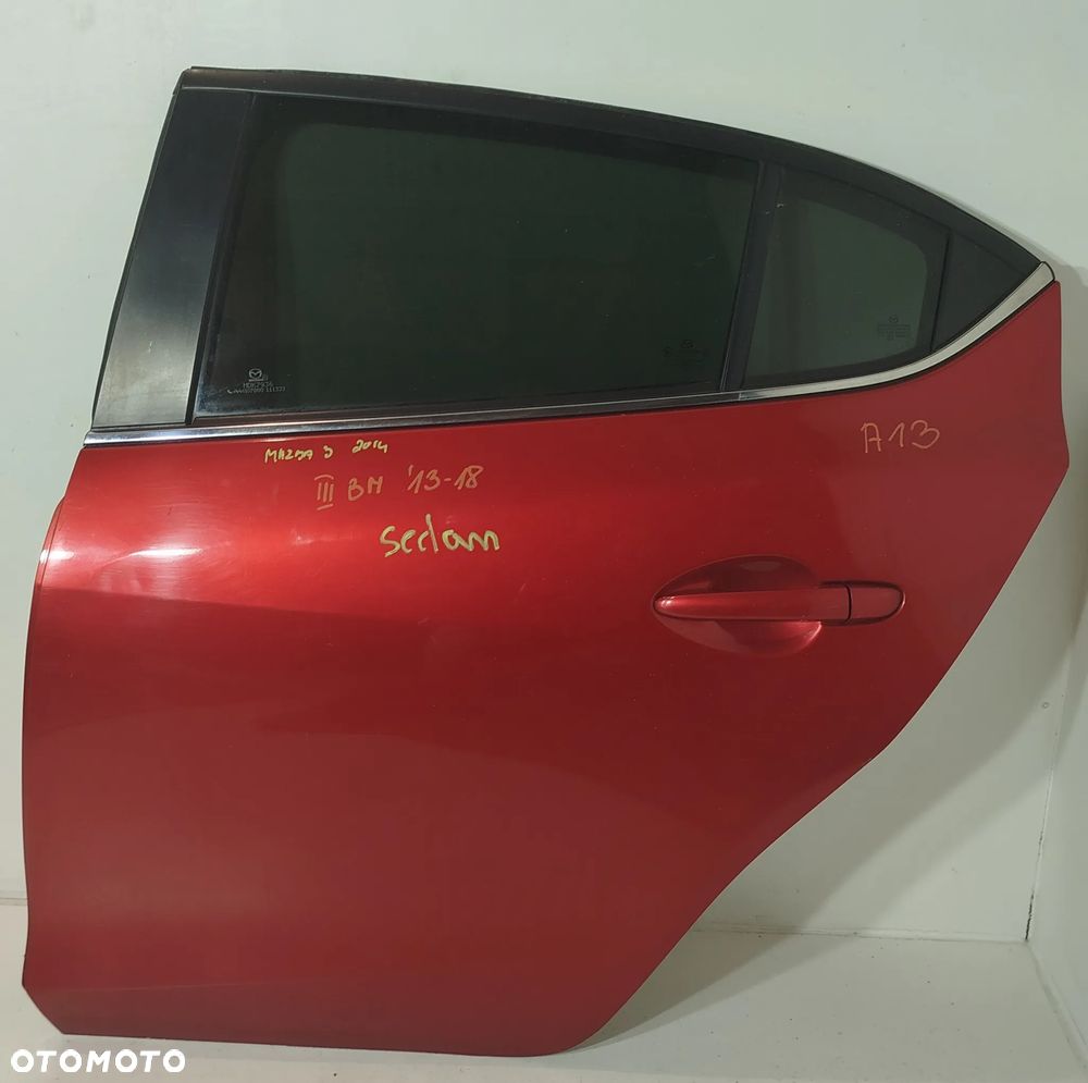 Drzwi lewe tylne tył MAZDA 3 BM 14-17 - 4