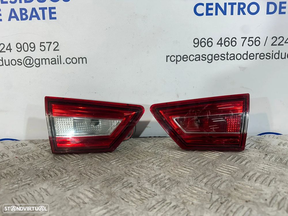 .Conjunto Farolins Mala Tras Traseiro Esquerdo Direito Original Renault Clio 4 MK4 265556573R 265507526R 2011 - 2020
