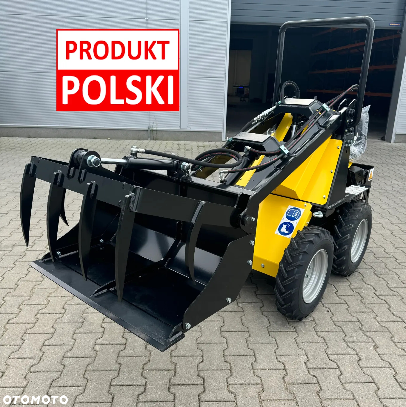 Inny TUR N525 Mini ładowarka Miniładowarka mini-ładowarka Polska produkcja skid steer - 7