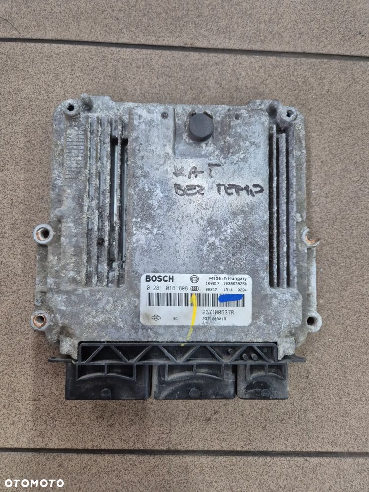 KOMPUTER STEROWNIK SILNIKA MASTER III MOVANO B  NV400 2.3 10r.+ - 1