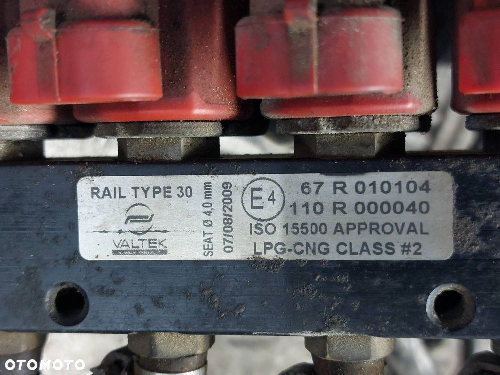 INSTALACJA GAZOWA LPG STAG 200-4 VALTEK RAIL TYPE 30 AT09 PS-01 - 3